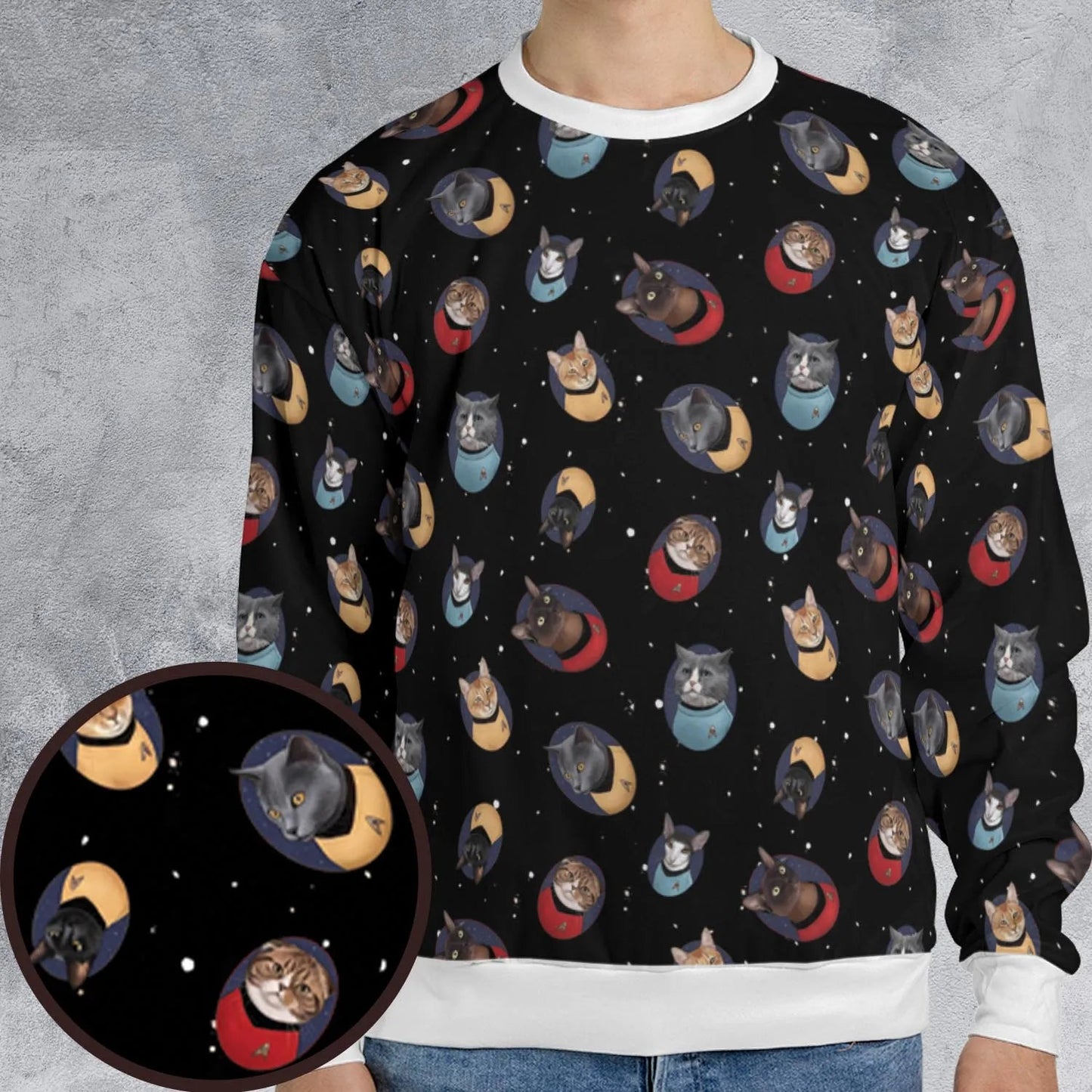 Full Print Sweatshirt - 4JCC9YVQ
