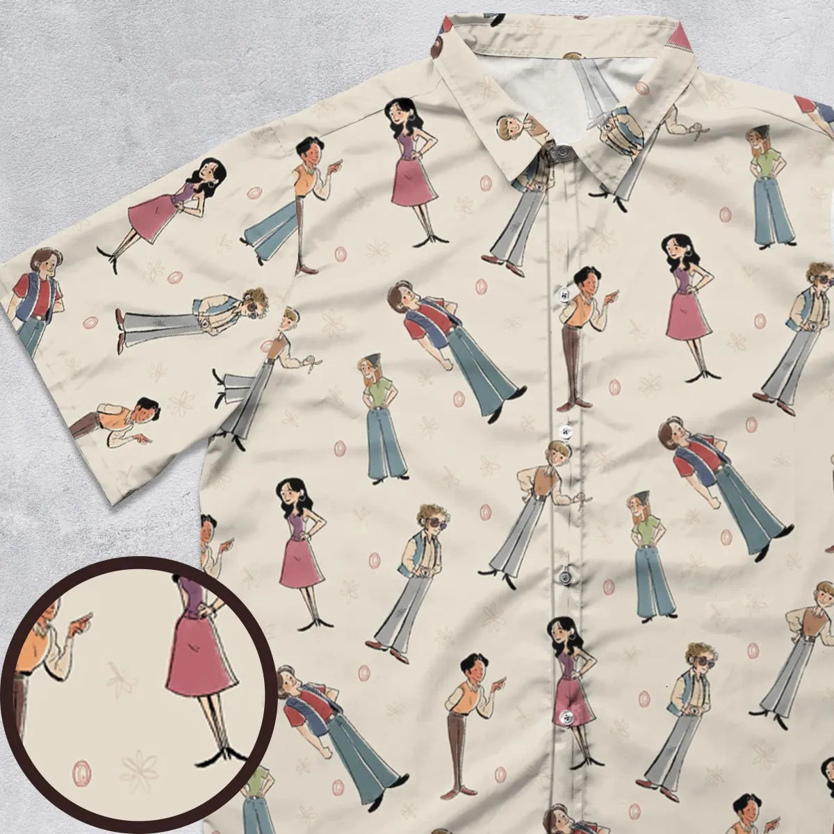 Short Sleeve Button Shirt - LSRNVQTS