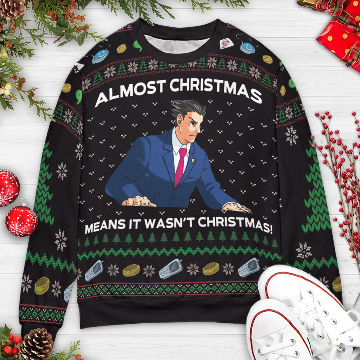 Ugly Christmas Sweatshirt - NVZJM4KG