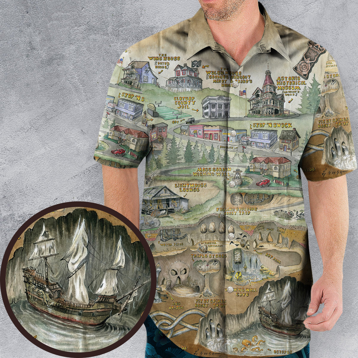 Hawaiian Shirt - 93MSFHM7