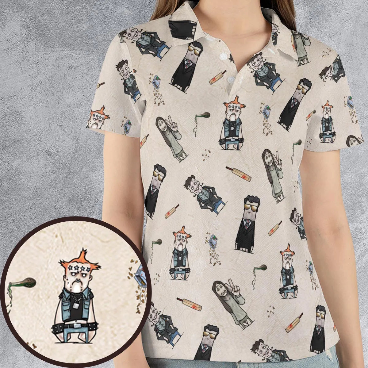 Unisex Polo Shirt - HHR3DEEY