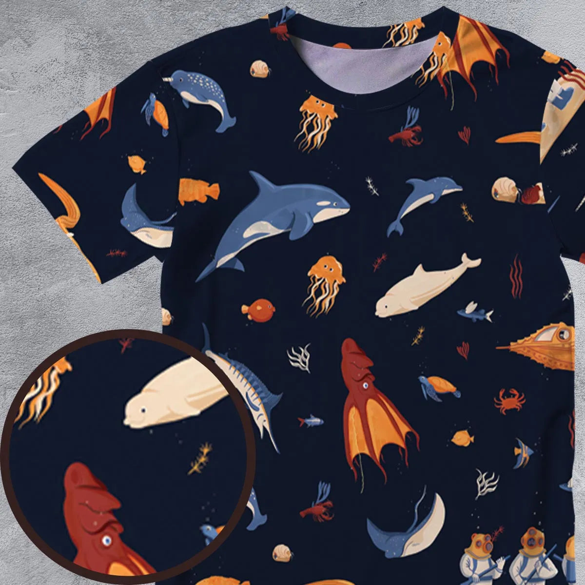 Full Print T-Shirt - 4E4PAFNP