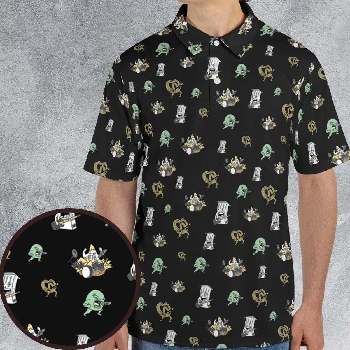Unisex Polo Shirt - QUKSABRD