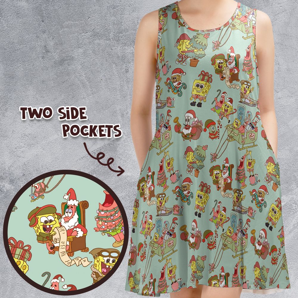 Sleeveless Dress -  - 1