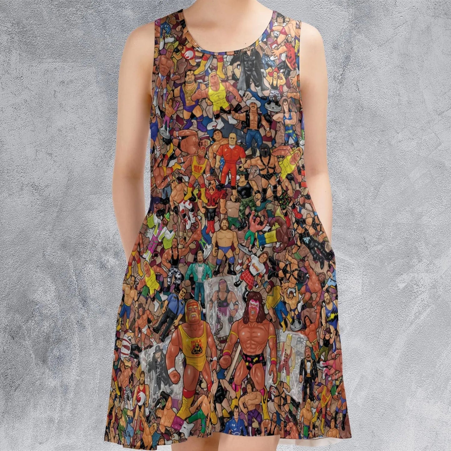 Casual Sleeveless Dress - 9TGJNL13