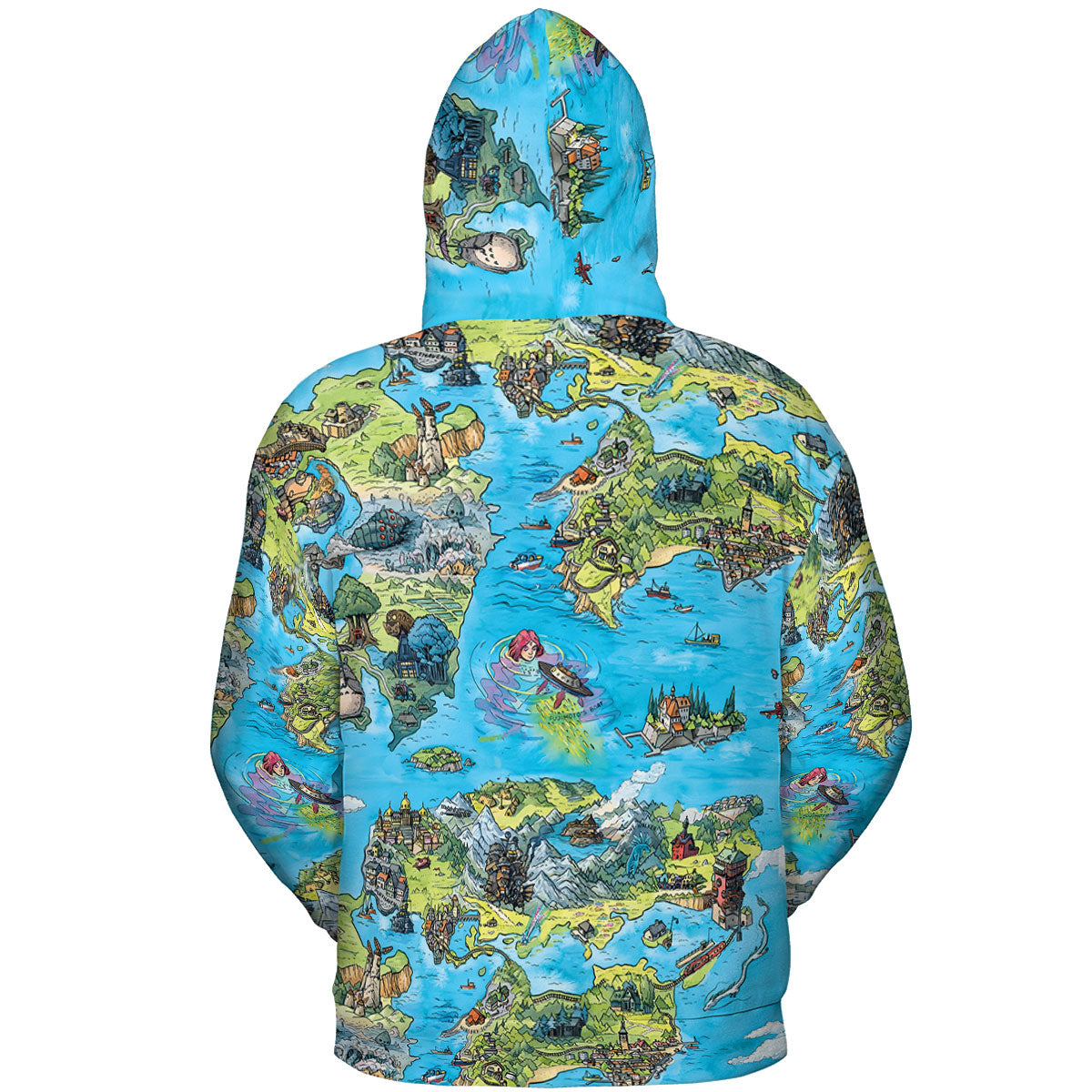 Full Print Hoodie - LR7JJ6RA