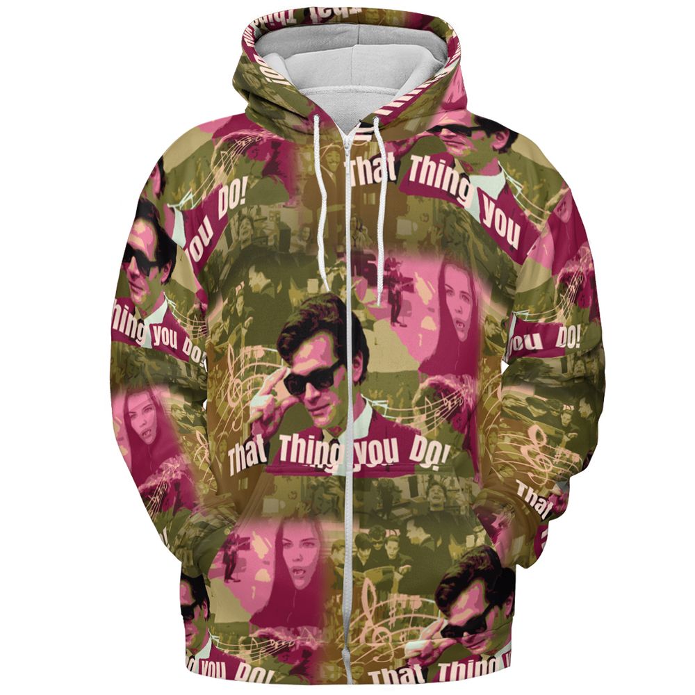 All-over Print Hoodie - W1RTYV1T -  - 3