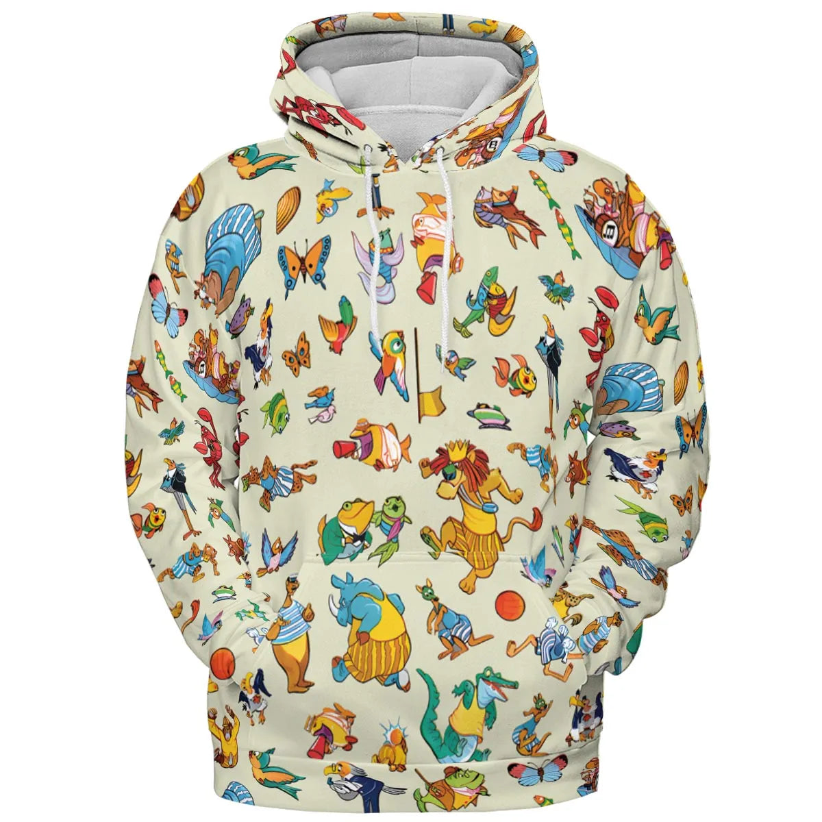 Full Print Hoodie - QFGTQASJ