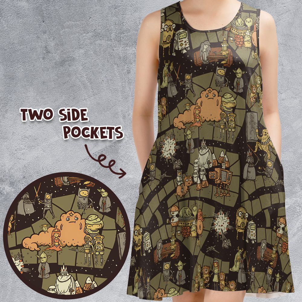 Sleeveless Dress - 139B4V3X -  - 1