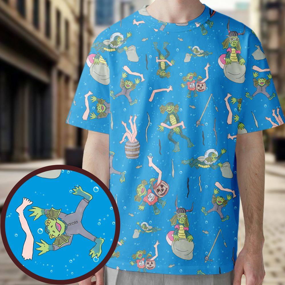 All-Over Print Unisex T-Shirt - 3RQL5KKX -  - 1