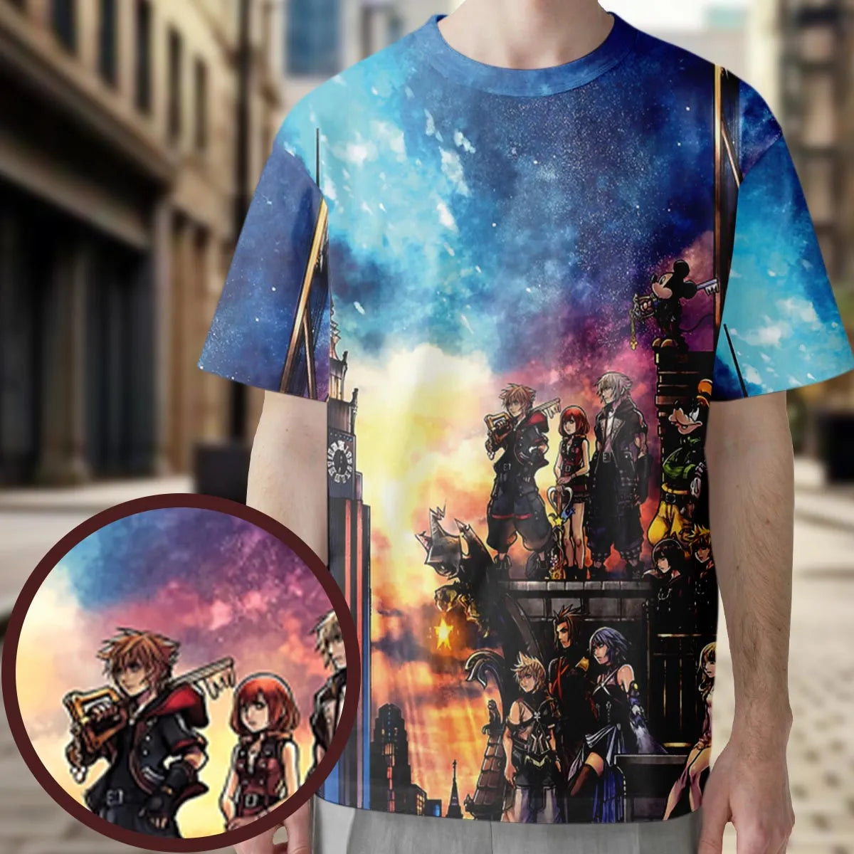 Full Print T-Shirt - V82QK38B