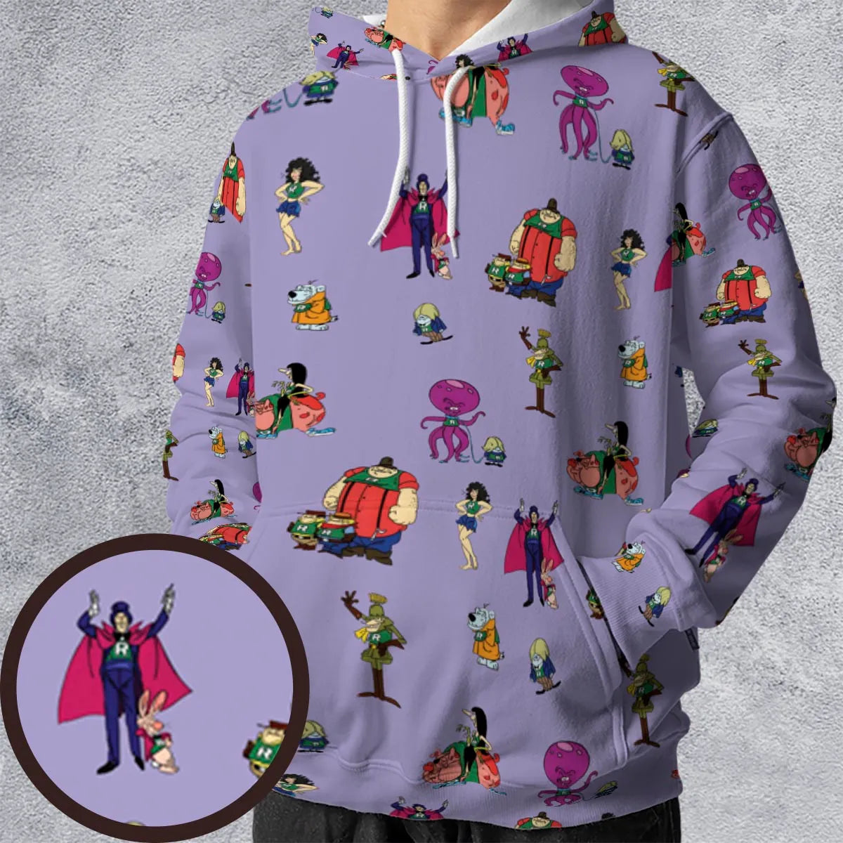 Full Print Hoodie - UDT9ZSSR