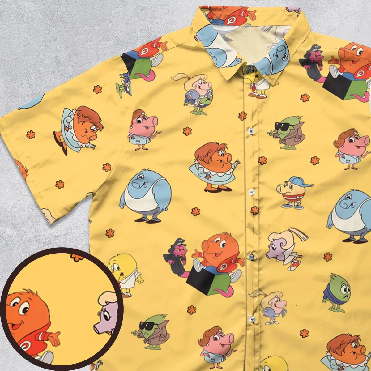 Short Sleeve Button Shirt - TWEUP3MT