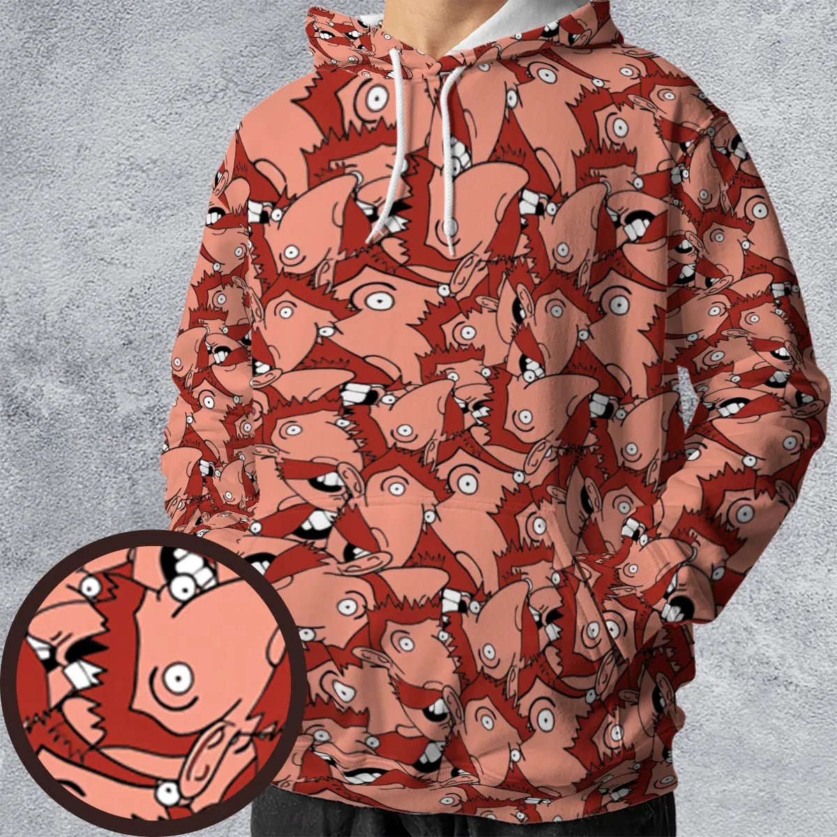 Full Print Hoodie - 2E3ZP6C9