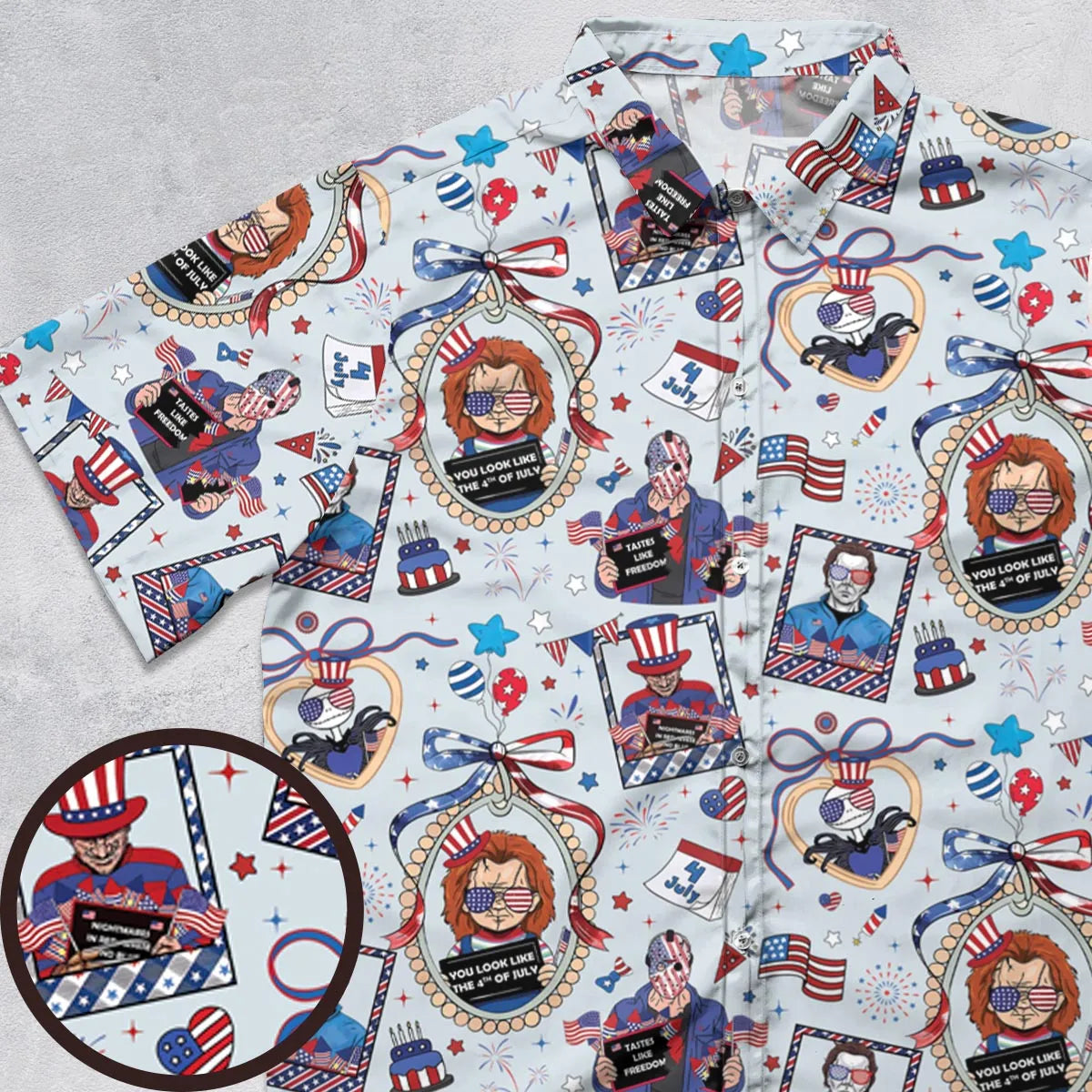 Short Sleeve Button Shirt - LY9RYGAZ