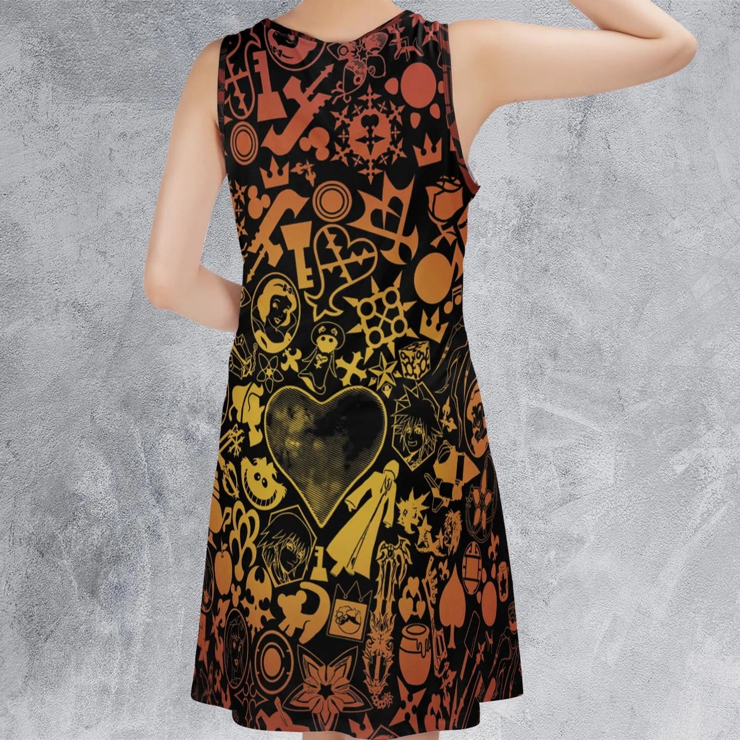 Casual Sleeveless Dress - GXUZ5YU5
