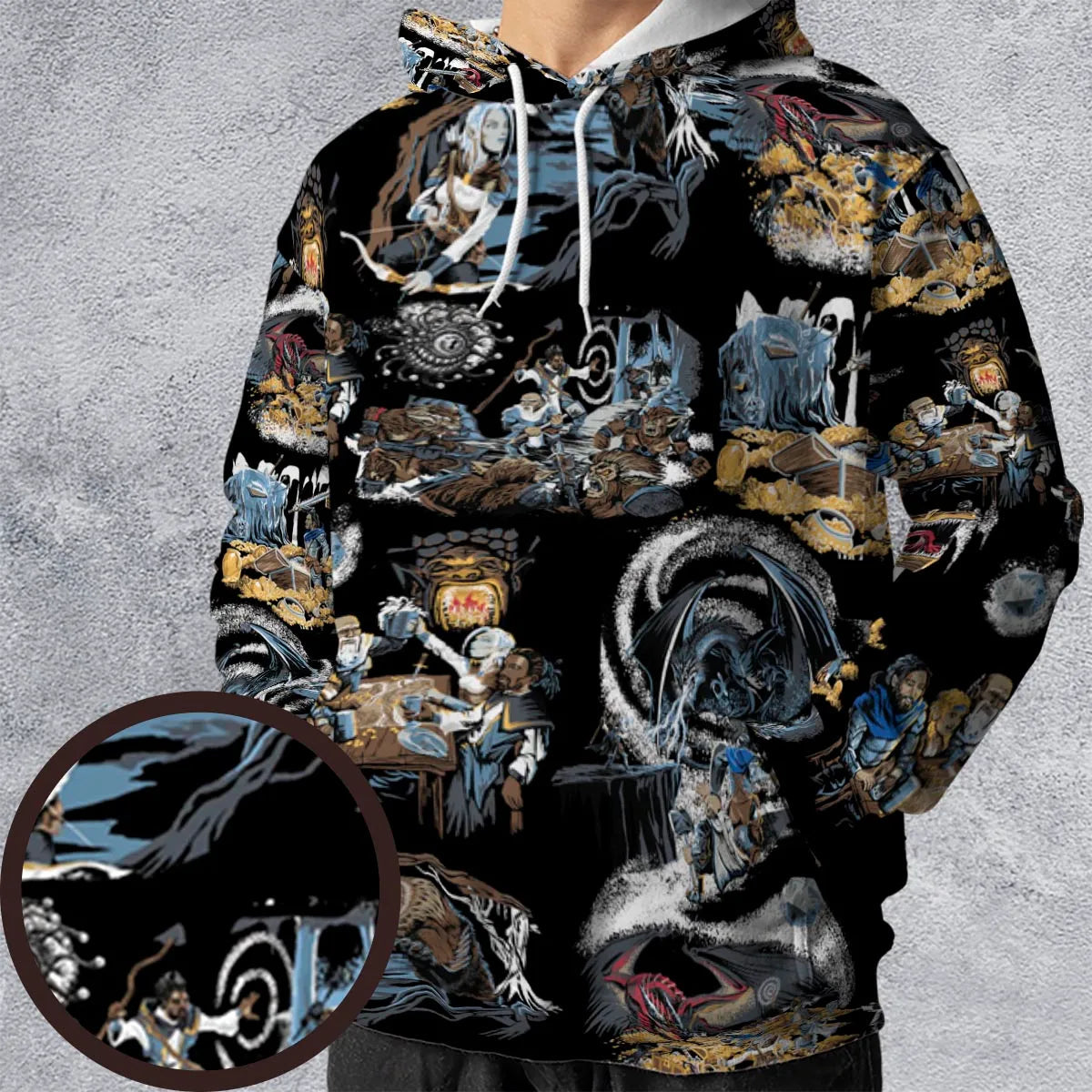 Full Print Hoodie - JRJKYAMF
