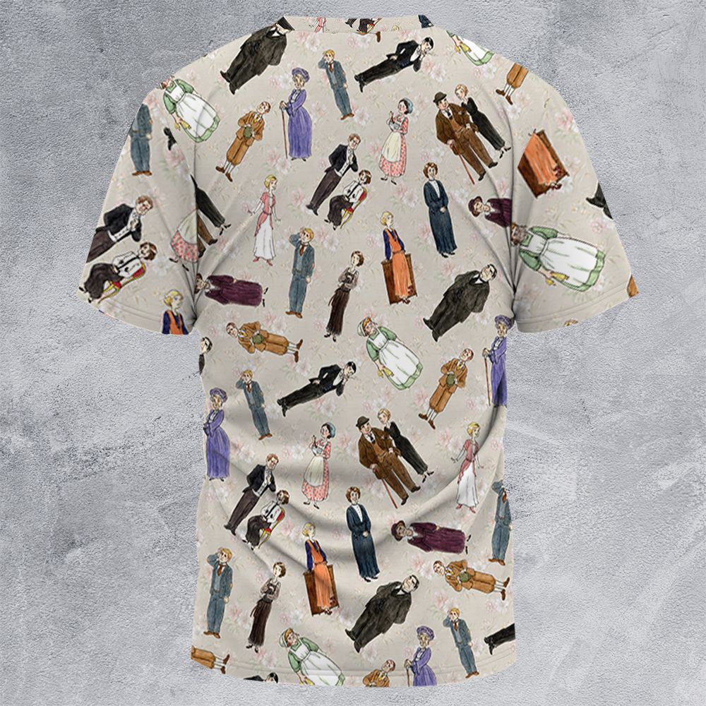 All-Over Print Unisex T-Shirt - Y1EM13J3 -  - 4