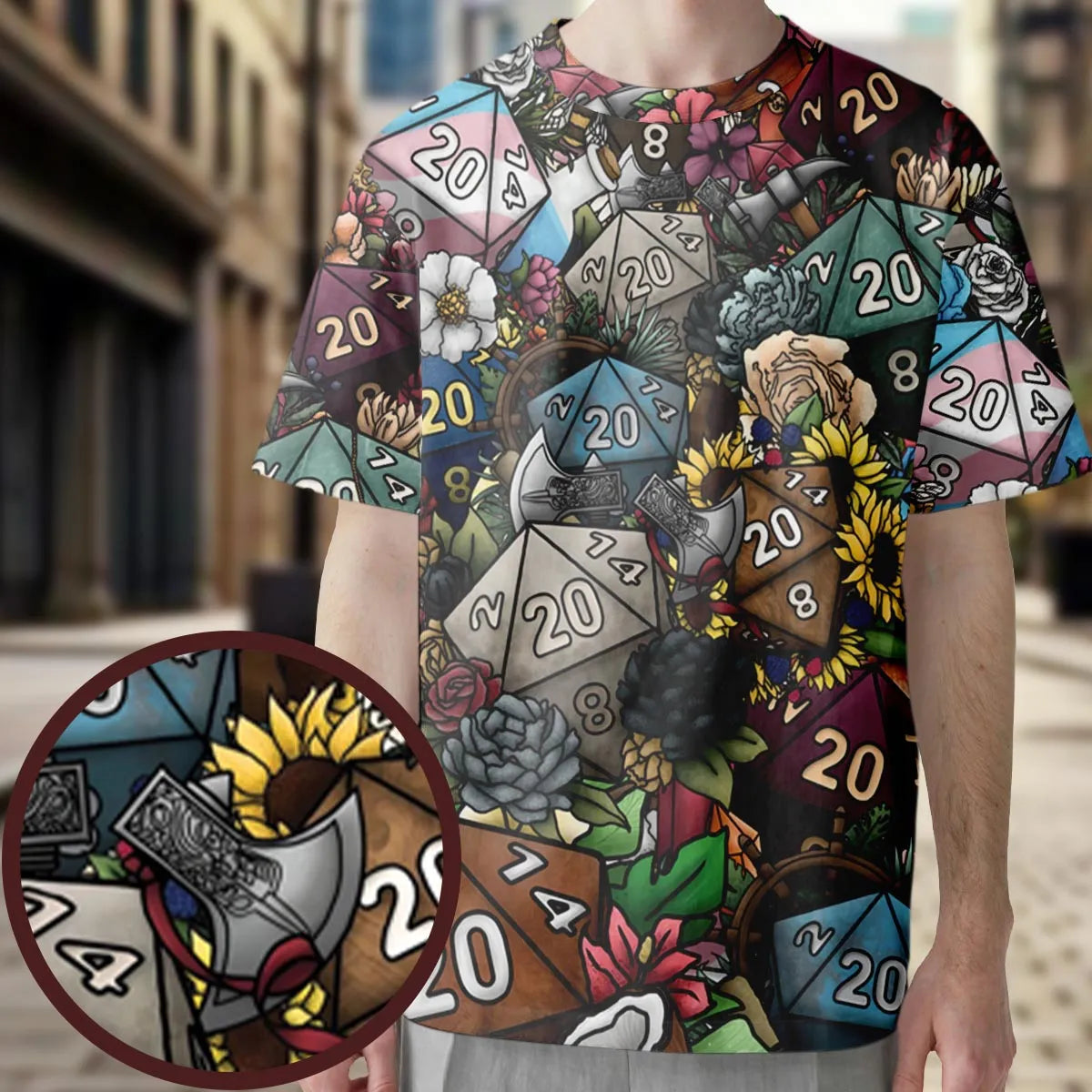 Full Print T-Shirt - XNTT59YA