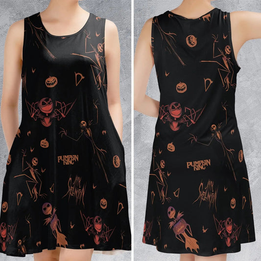 Casual Sleeveless Dress - 5CW4N5SF