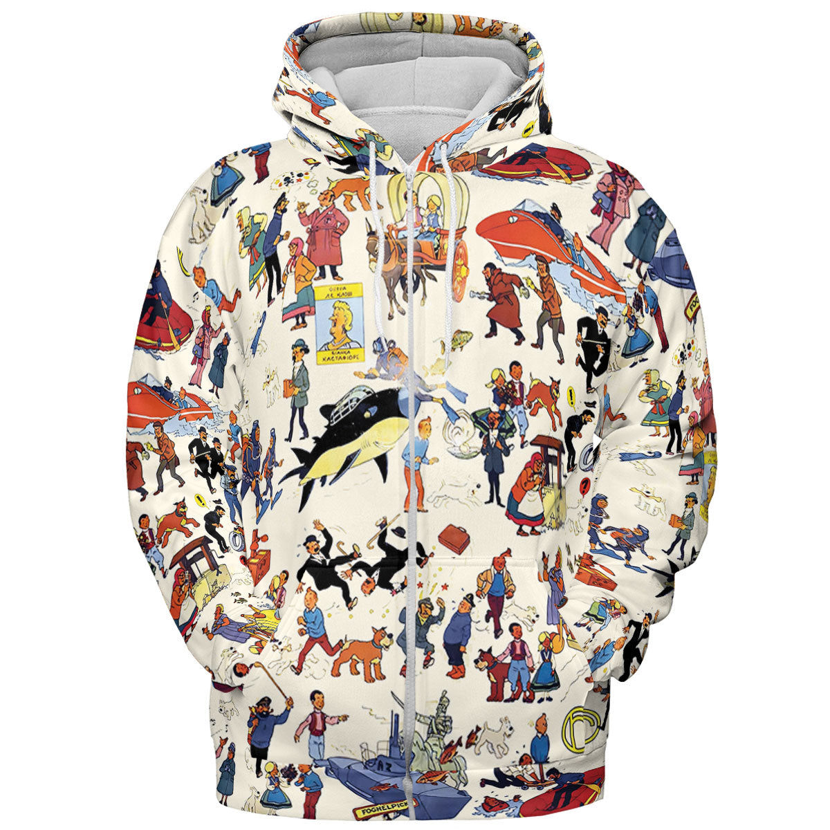 Full Print Hoodie - H8DHY9A3