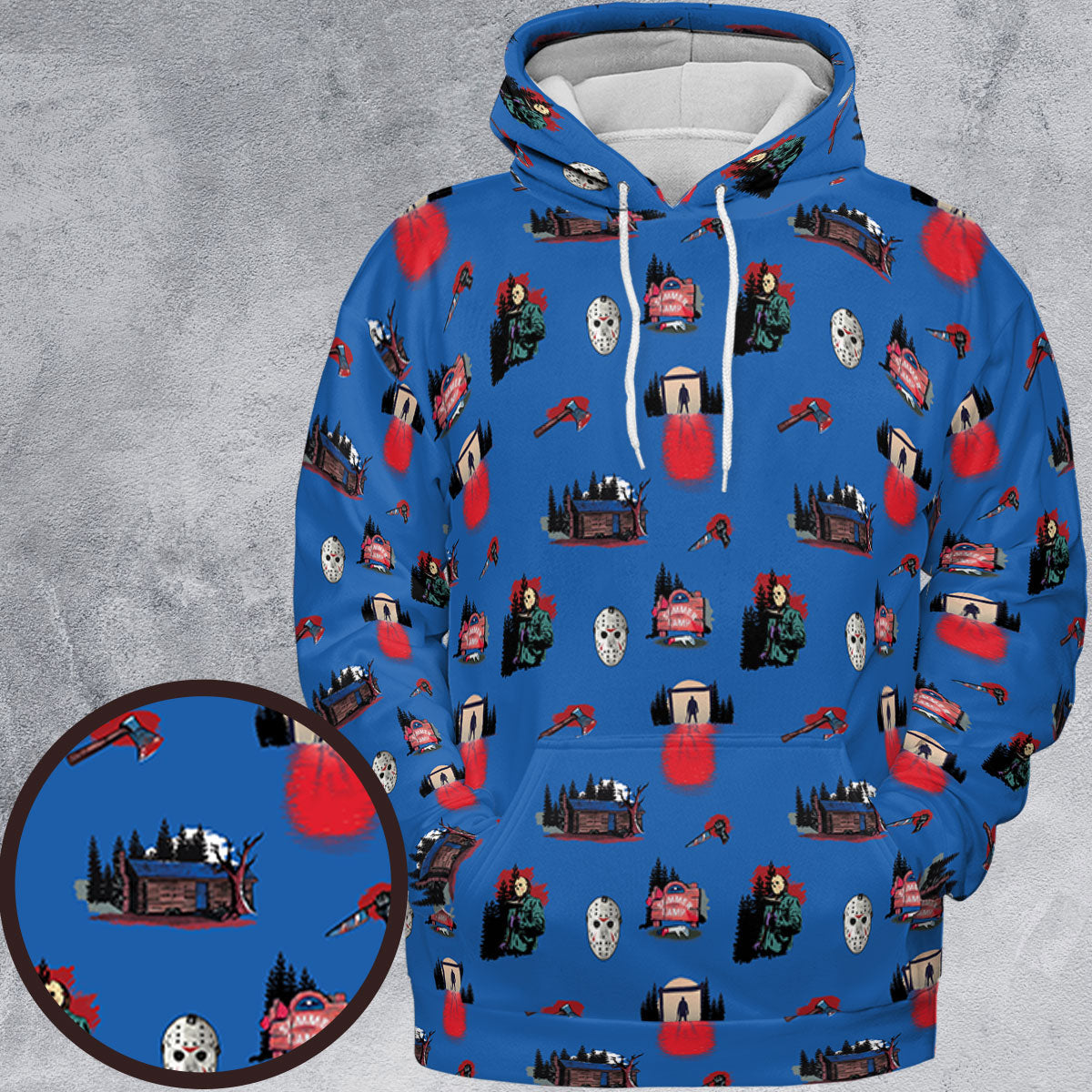 Full Print Hoodie - AGF3CDJK