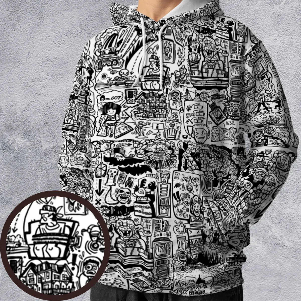 Full Print Hoodie - KMLC12KT