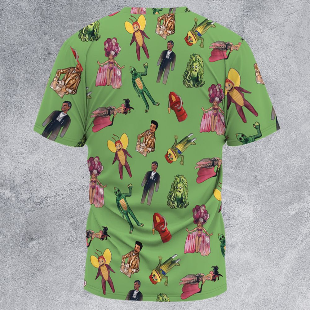 All-Over Print Unisex T-Shirt - 6HUTGRDV -  - 4