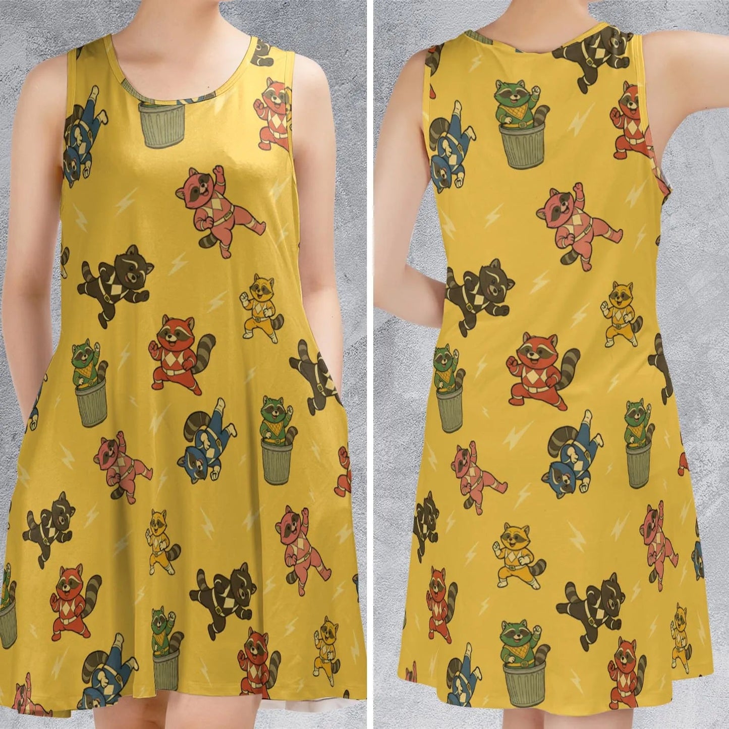 Casual Sleeveless Dress - KLF42EU2