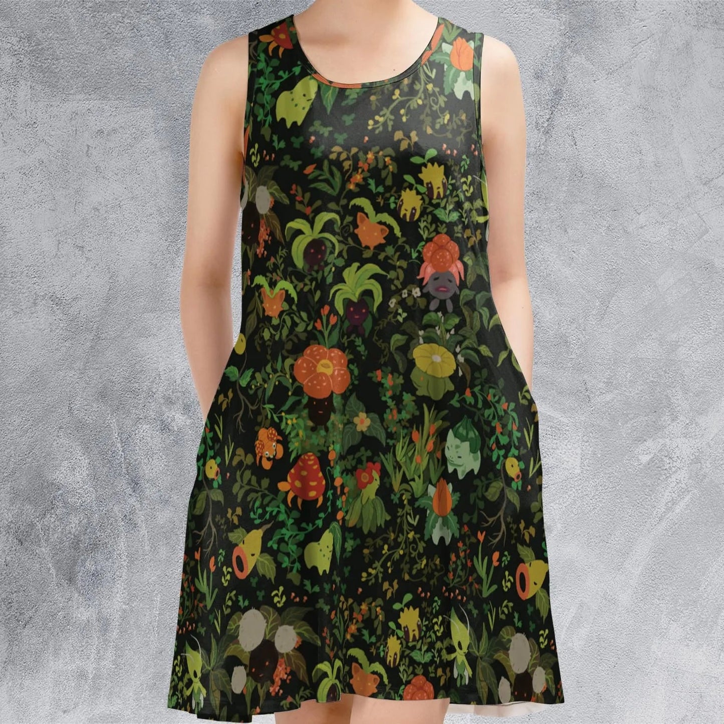 Casual Sleeveless Dress - 5GJ6A136