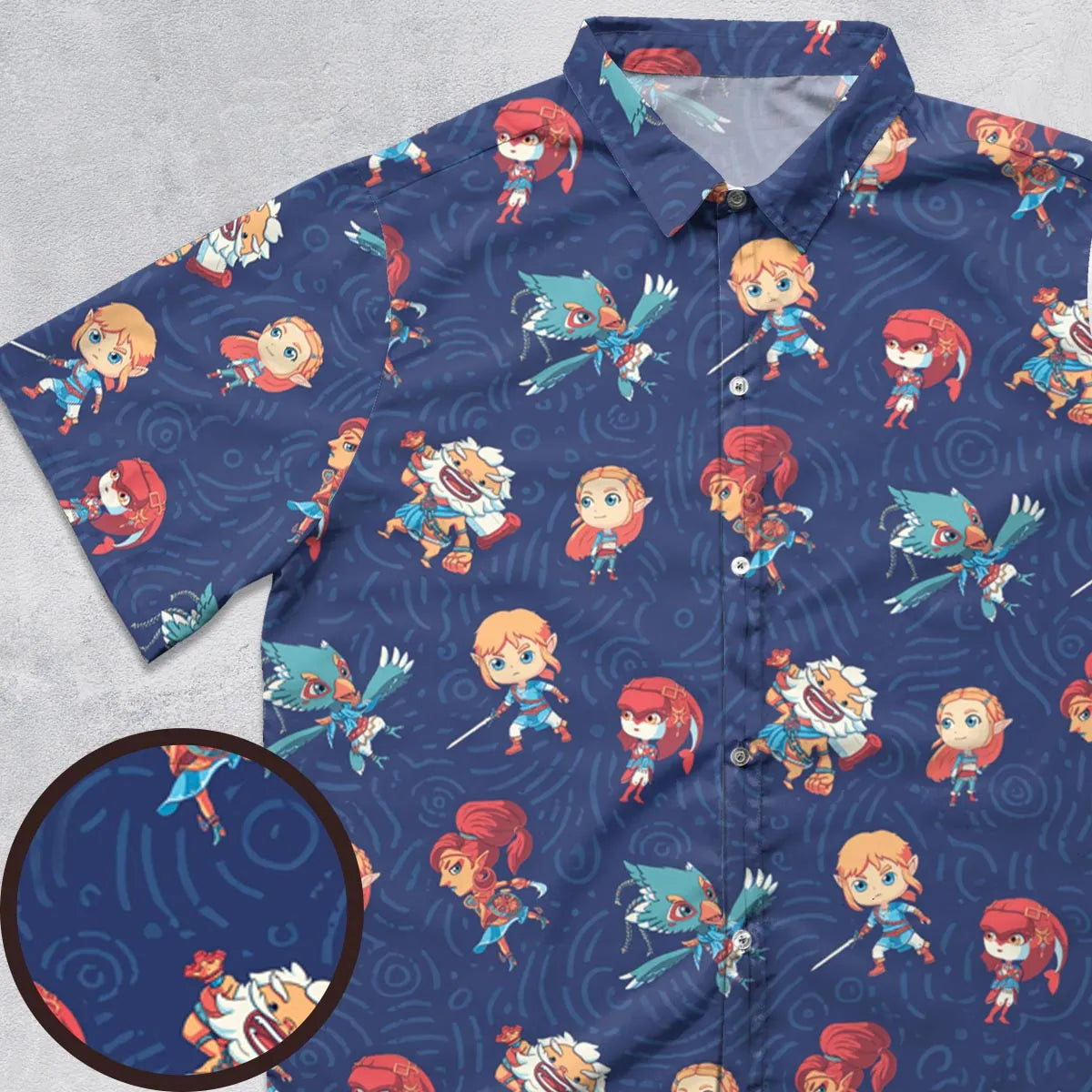 Short Sleeve Button Shirt - XFRXTBJH