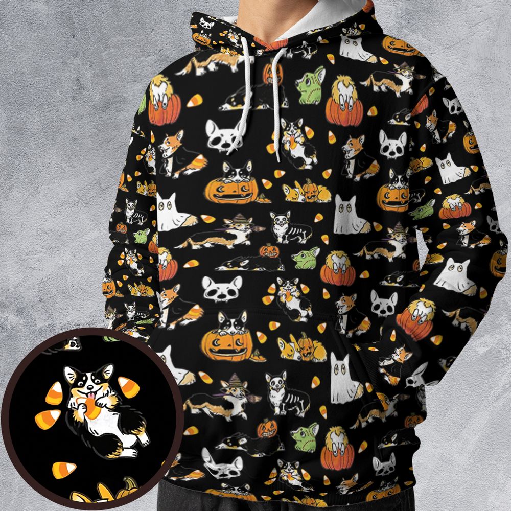 All-over Print Hoodie - 836MWLUL -  - 1