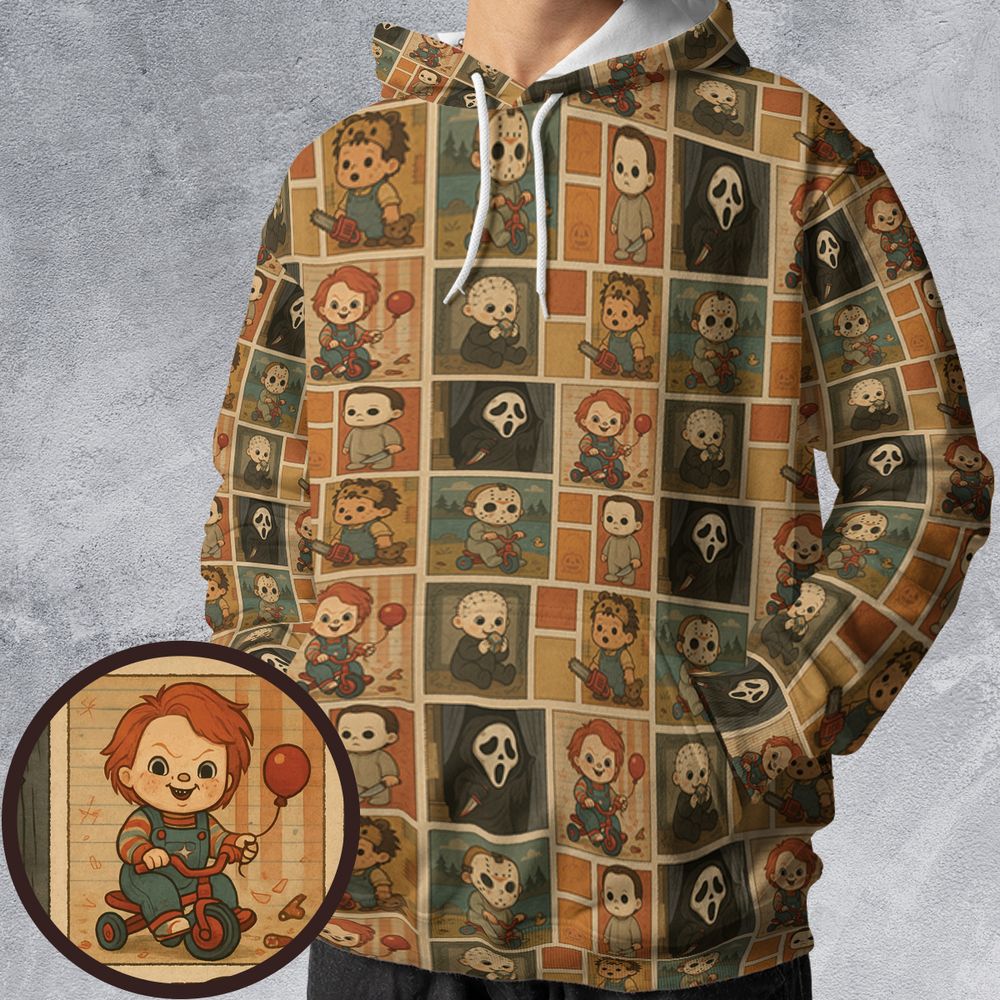 All-over Print Hoodie - VU69DNL6 -  - 1