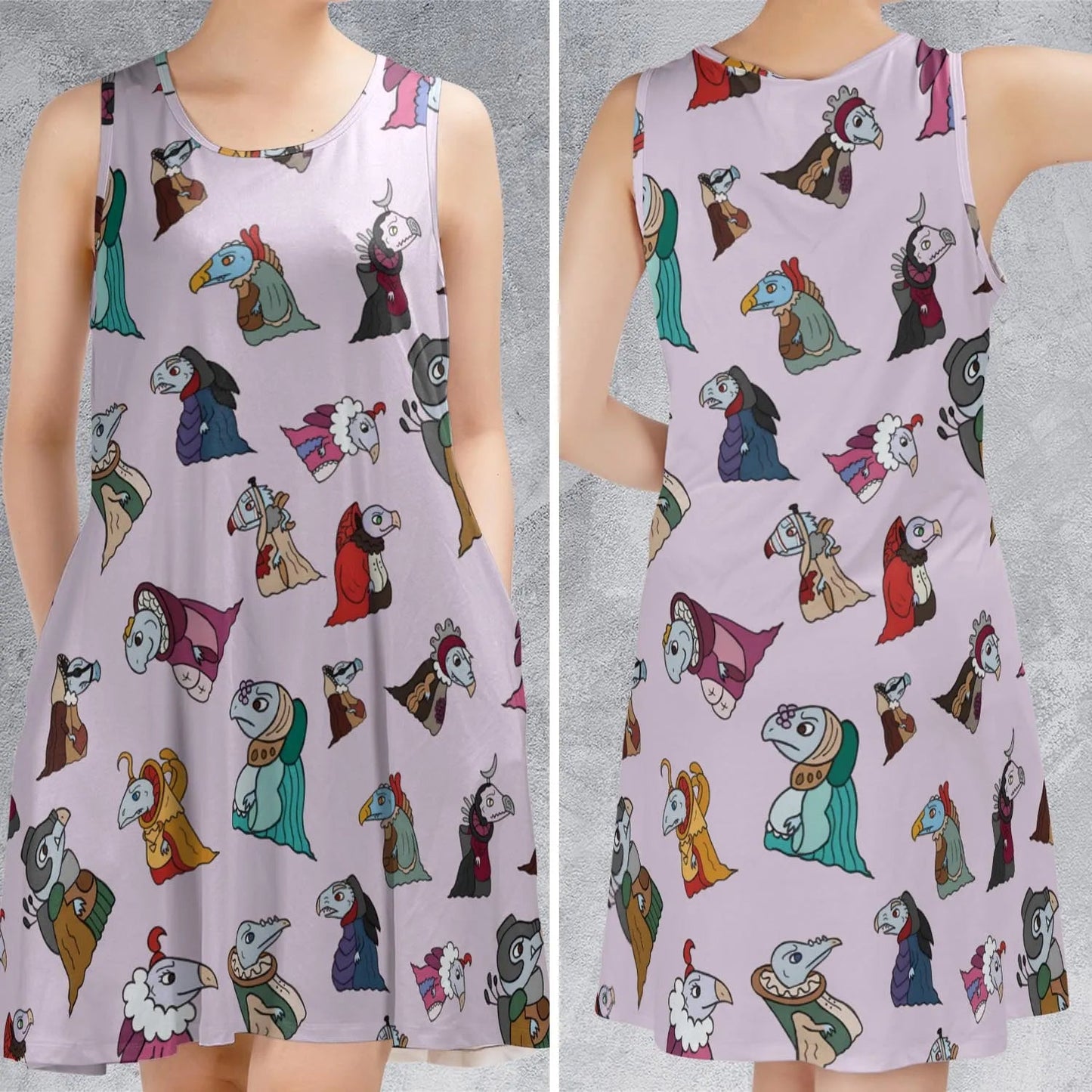 Casual Sleeveless Dress - KVDXCHLG