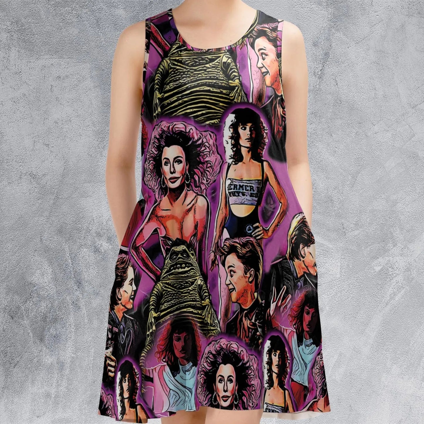 Casual Sleeveless Dress - 5MWKAL25