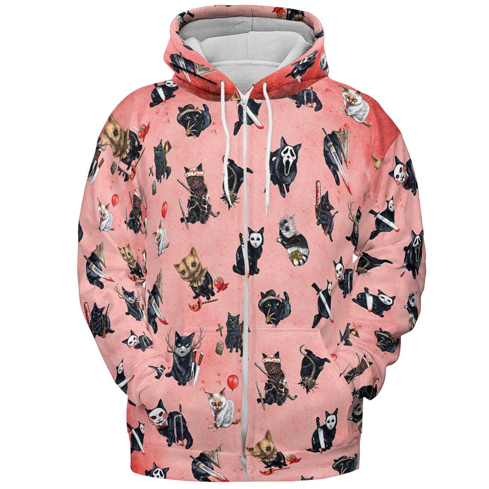 All-over Print Hoodie - LHT9CKCB -  - 3