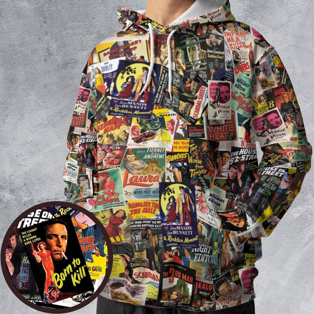 All-over Print Hoodie - YN6F7UQC -  - 1