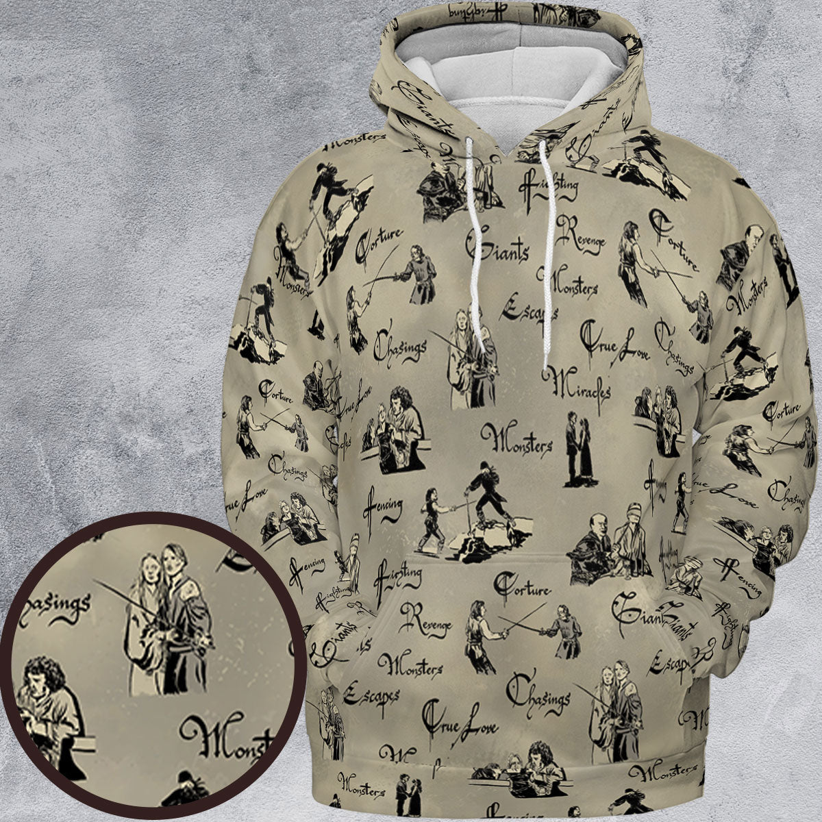 Full Print Hoodie - ASJ9BG54
