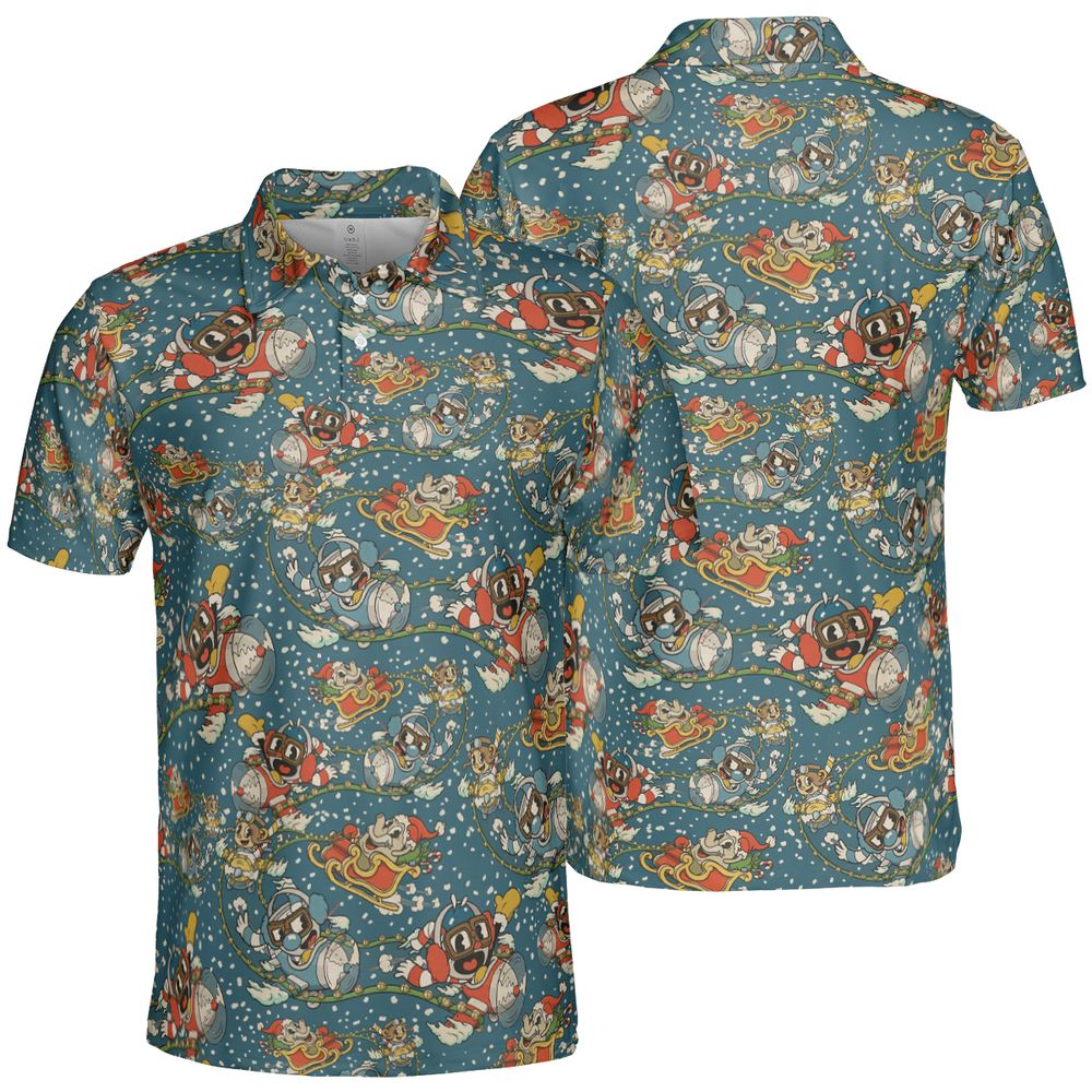 AOP Men/Women Polo Shirt - 69ADKELD -  - 2