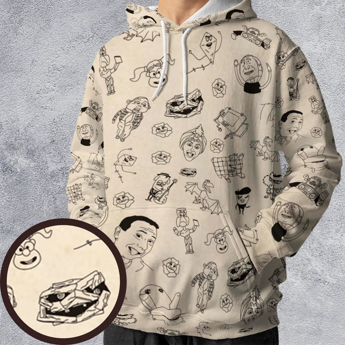 Full Print Hoodie - 74FXG16P