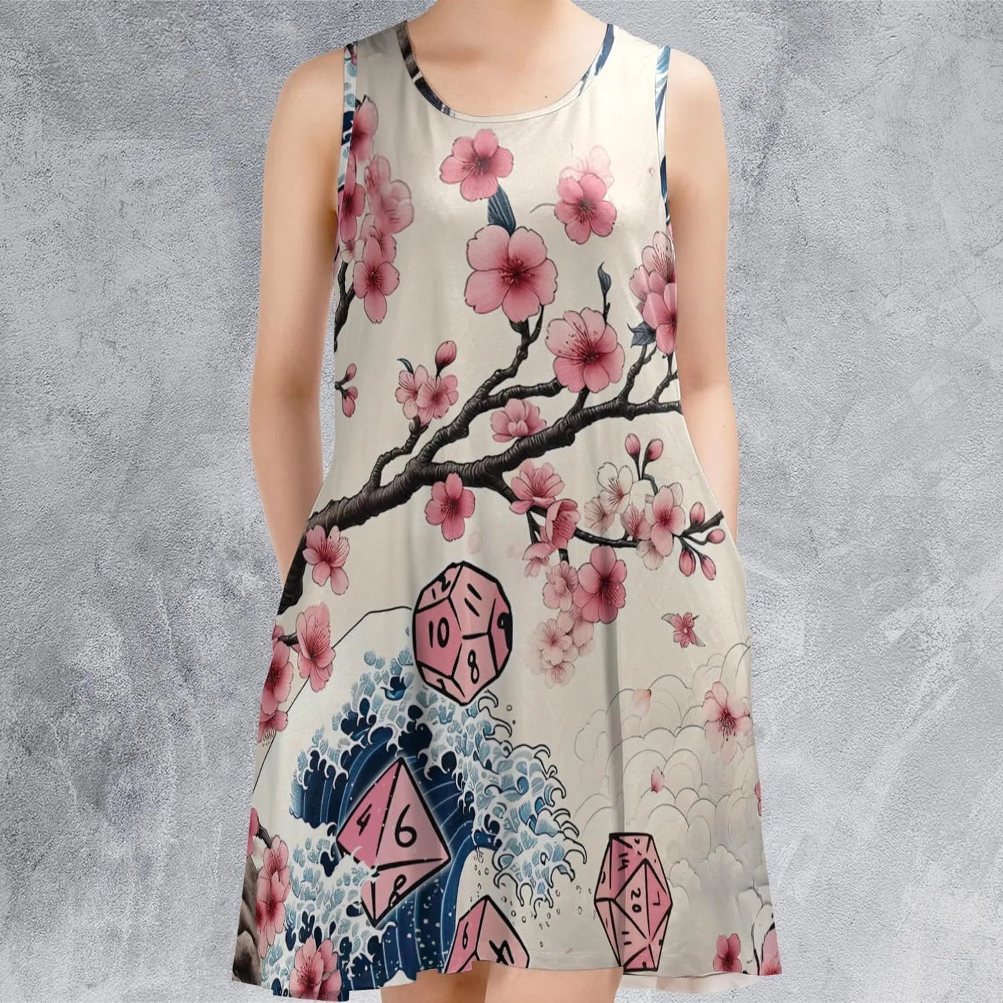 Casual Sleeveless Dress - AEJ5JML2
