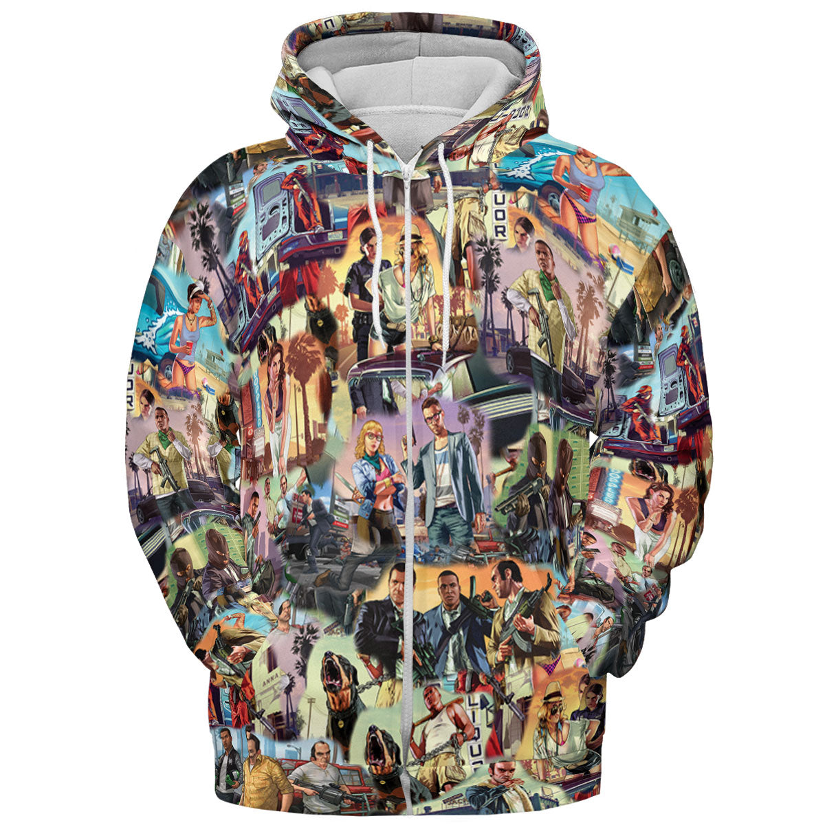 Full Print Hoodie - NCZN6ADW