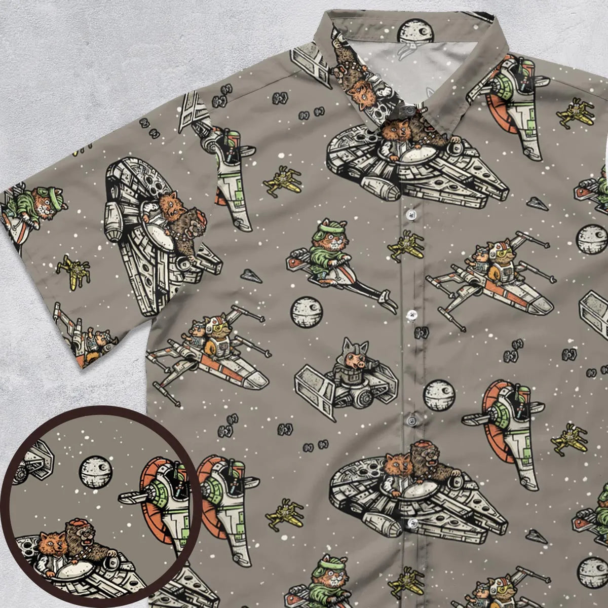 Short Sleeve Button Shirt - RPT2XJFH