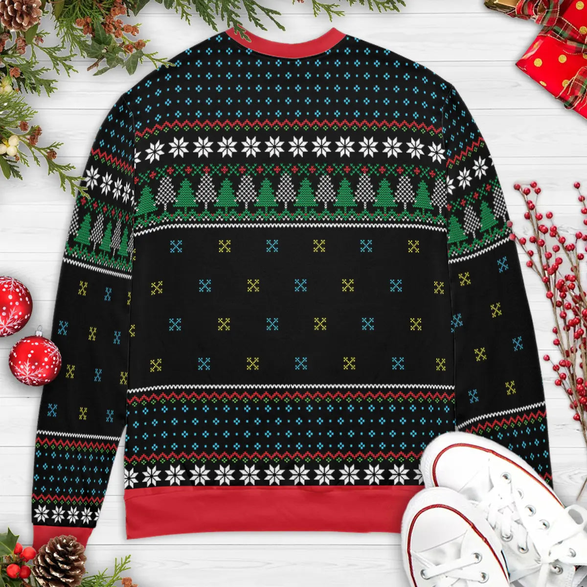 Ugly Christmas Sweatshirt - K4GPDMQU