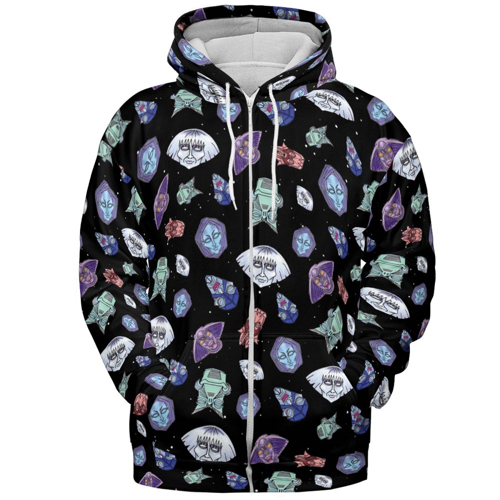 All-over Print Hoodie - 7M8HUFFW -  - 3