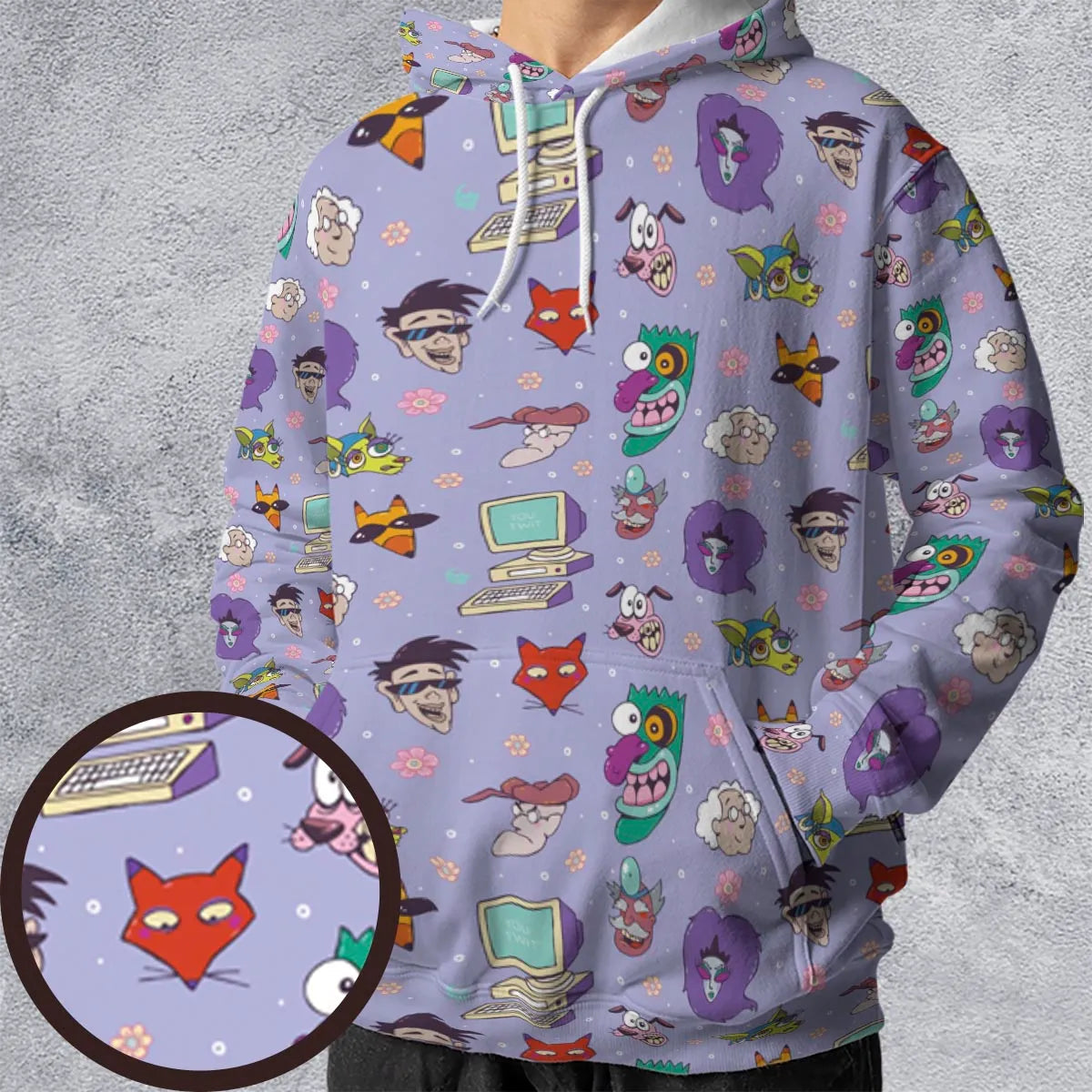 Full Print Hoodie - 5B6YVR4B