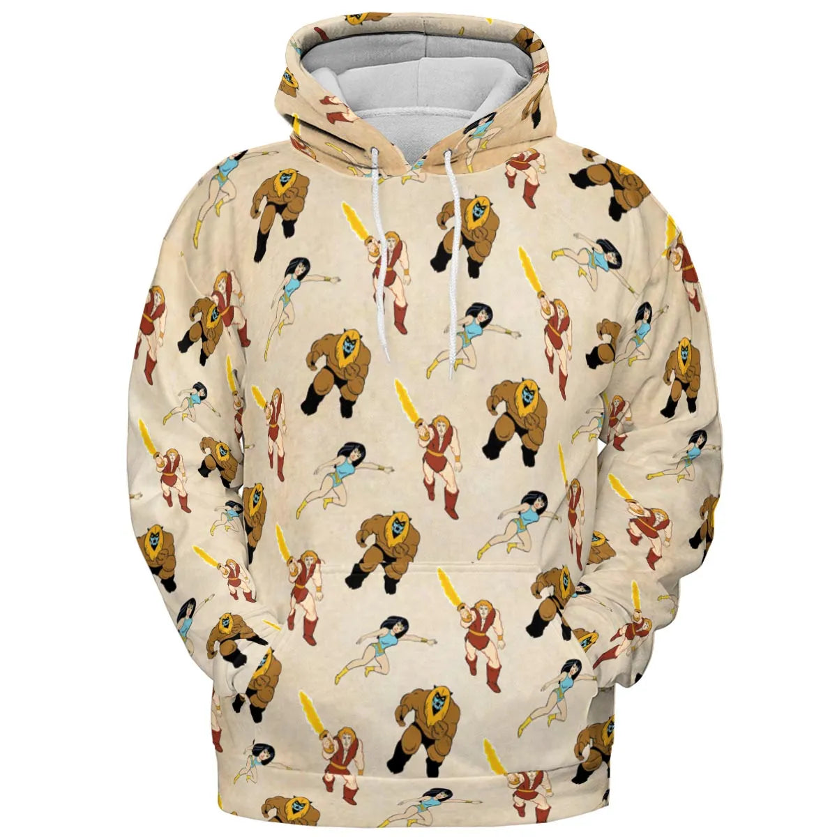 Full Print Hoodie - DEGEEQEF