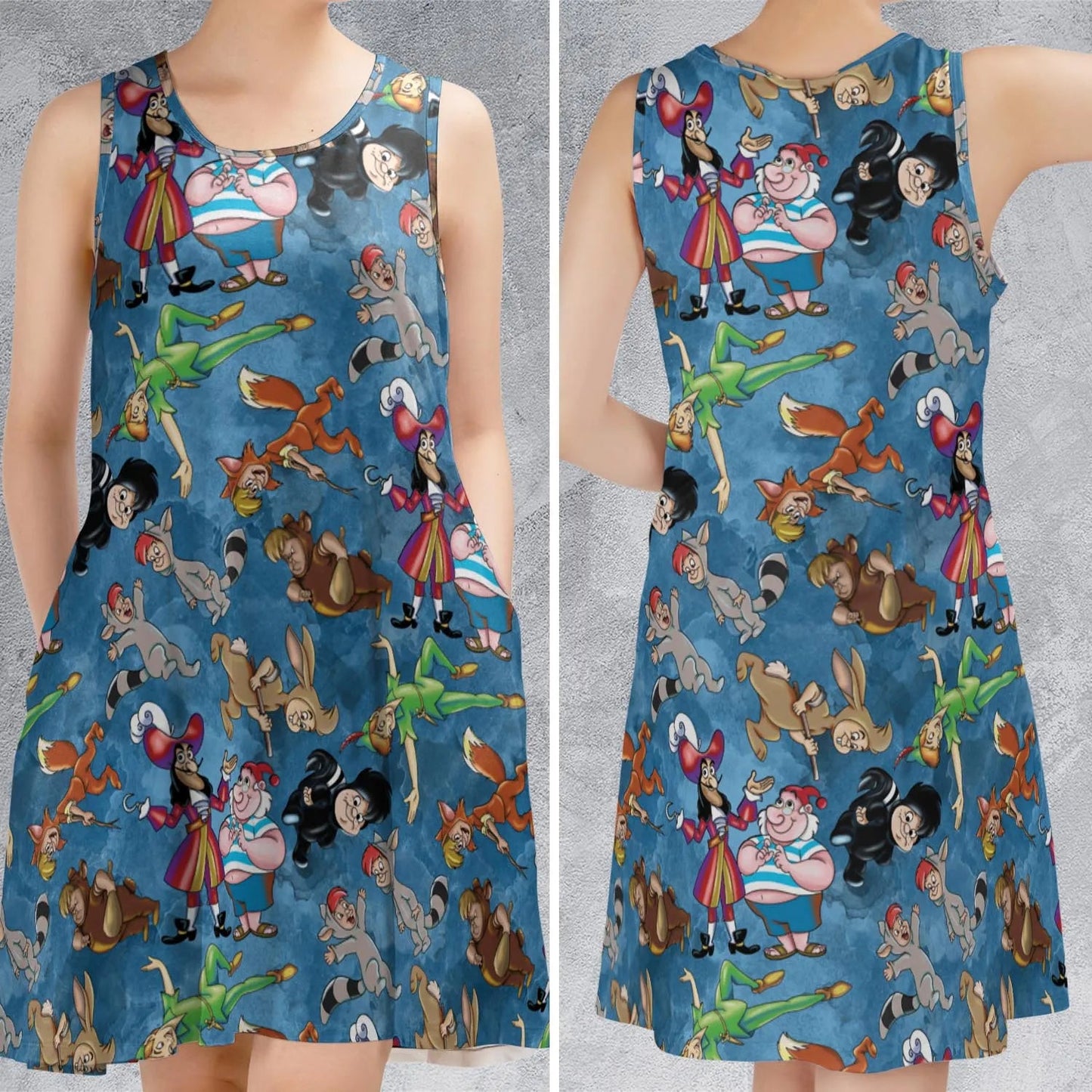 Casual Sleeveless Dress - C5HB3TZ4