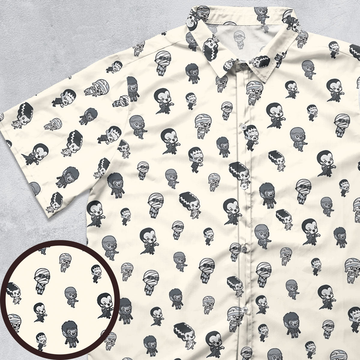 Short Sleeve Button Shirt - SZ7Z9Y76