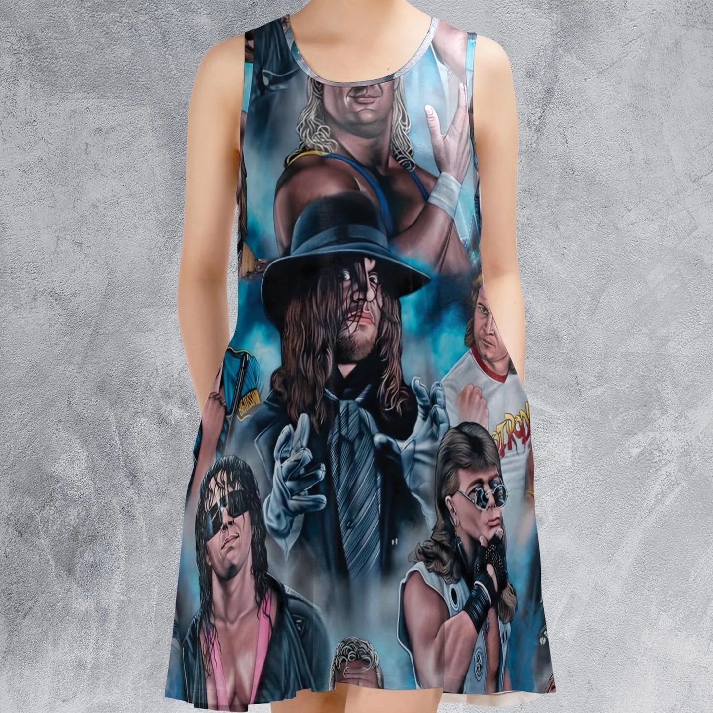 Casual Sleeveless Dress - M5X2MHZ1